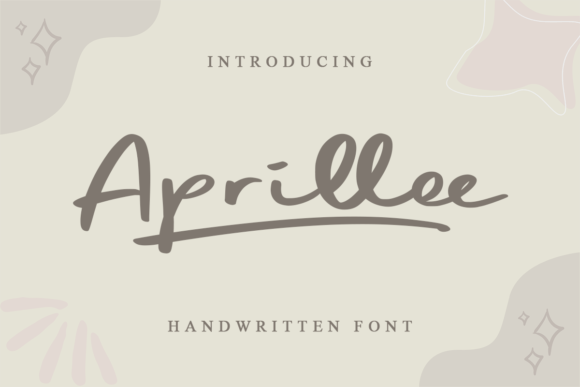 Aprillee: A Handwritten Font That Brings Personality to Branding Projects