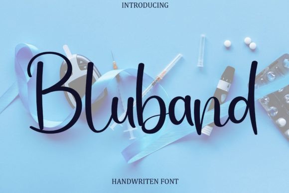 Bluband: A Sweet and Natural Handwritten Font for Editorial Design