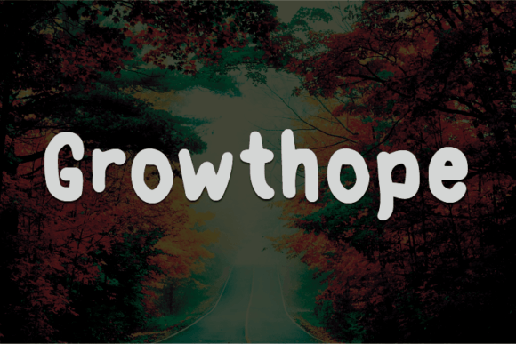 Growthope: A Natural Handwritten Font for Scroll-Stopping Marketing Visuals