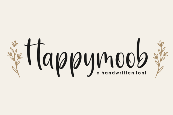 Happymoob: A Sweet Handwritten Font for Makers and Creative Sellers