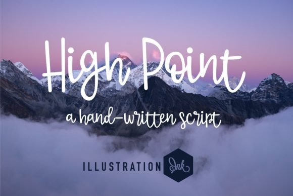 High Point: A Quirky Handwritten Font for Bold Campaign Designs