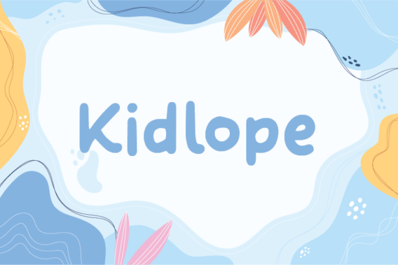 Kidlope: A Natural Handwritten Font for Elegant Editorial Design