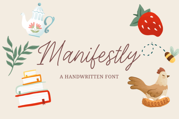Manifestly: A Stylish Handwritten Font for Small Business Branding