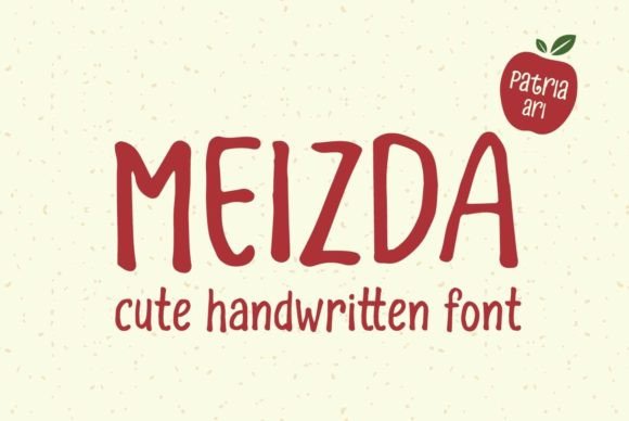 Meizda: A Handwritten Font That Elevates Campaign Typography