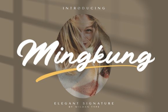 Mingkung: A Clean Brush Font for Modern Branding and Digital Campaigns