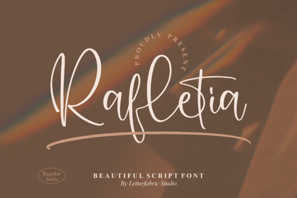 Rafletia: A Slim, Exquisite Handwritten Font for Elegant Branding