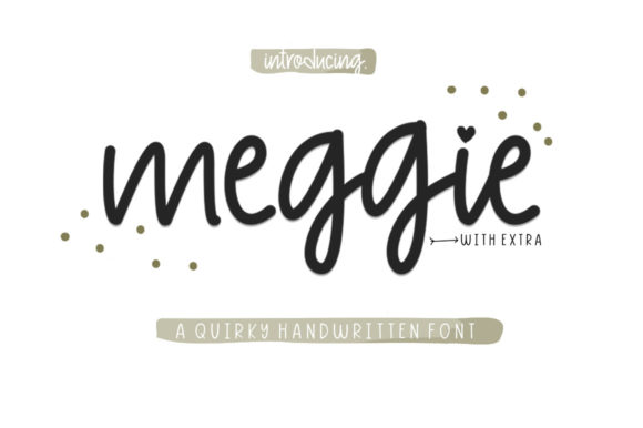 Using Meggie: A Script Handwritten Font for Real Branding Projects