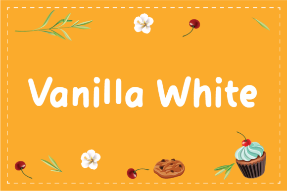 Vanilla White: A Natural Handwritten Font for Campaign-Ready Creativity